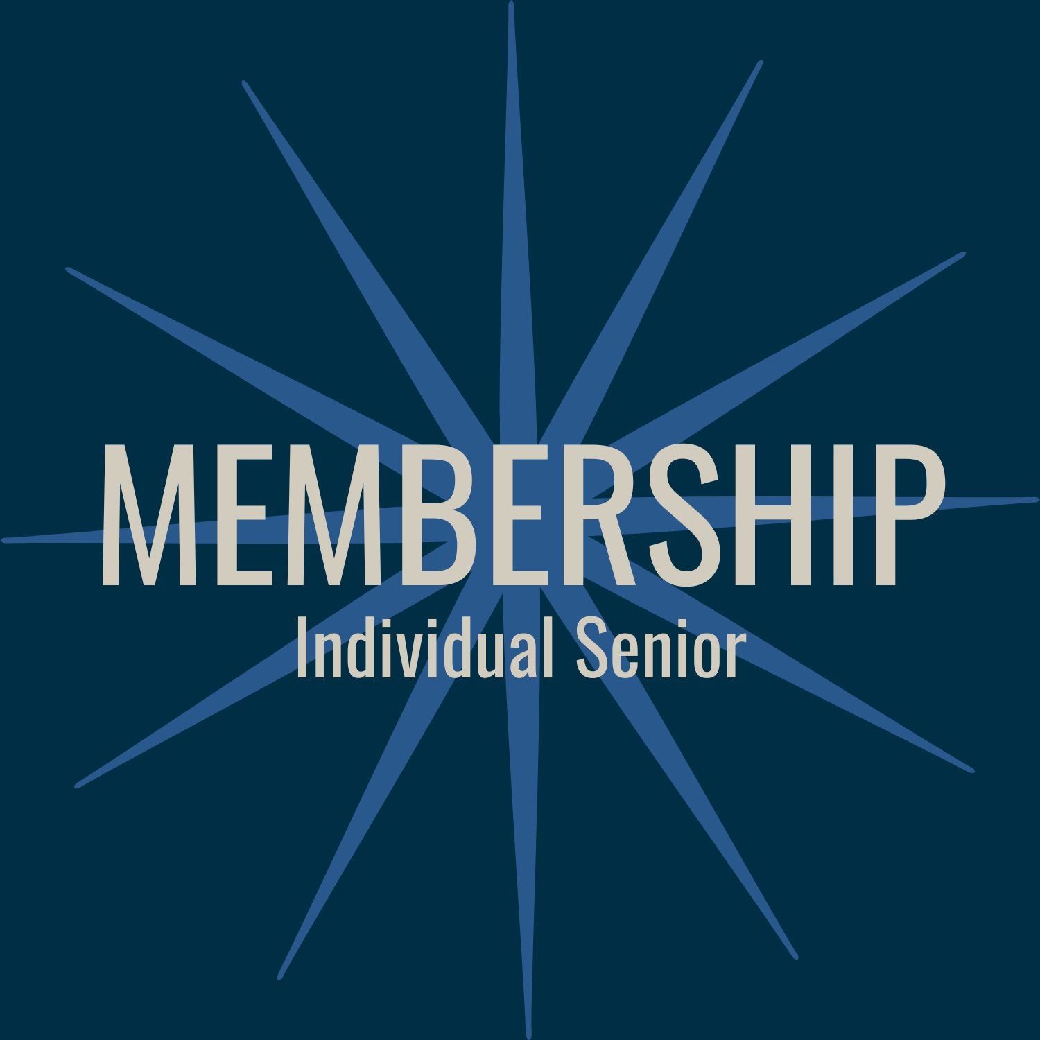 Individual Senior Membership