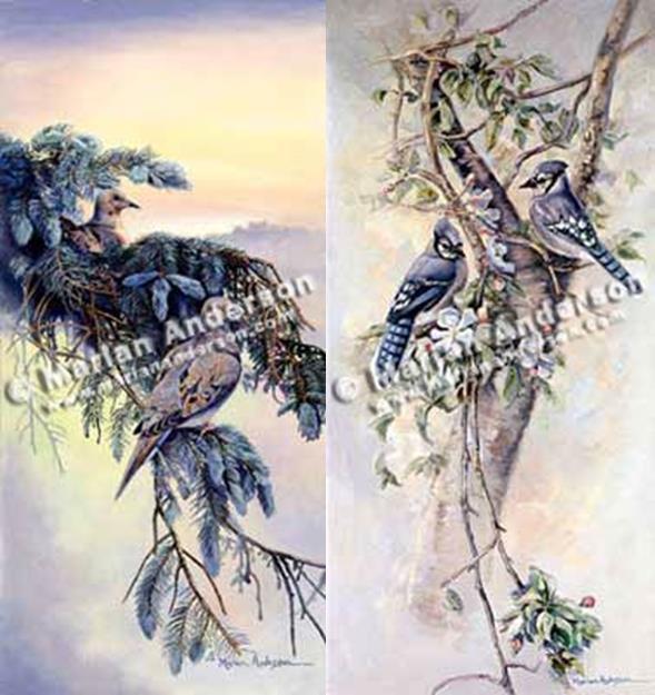 A Spring Morning/Color of Spring: Set of 2