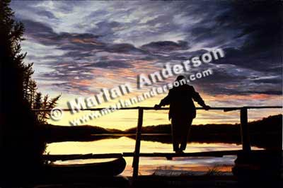 Sunset - Dorothy Molter